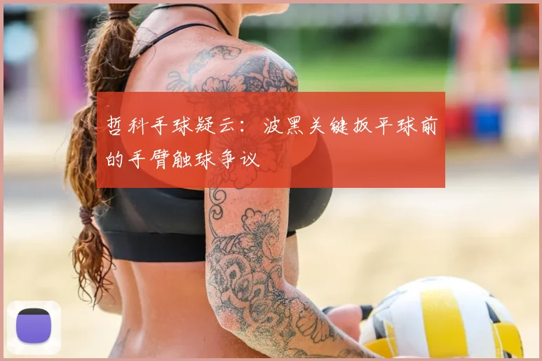 哲科手球疑云:波黑关键扳平球前的手臂触球争议